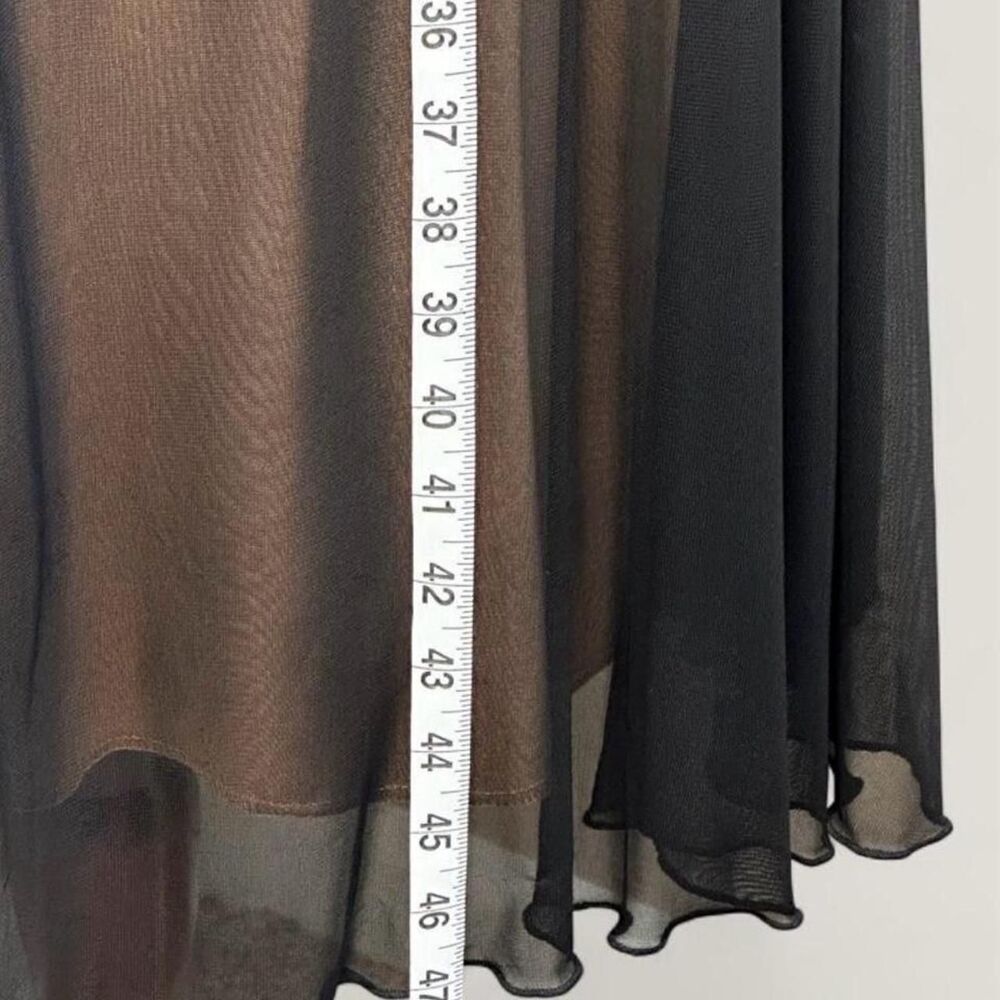 Connected Women's Black and Brown Dress - Picture 3 of 6